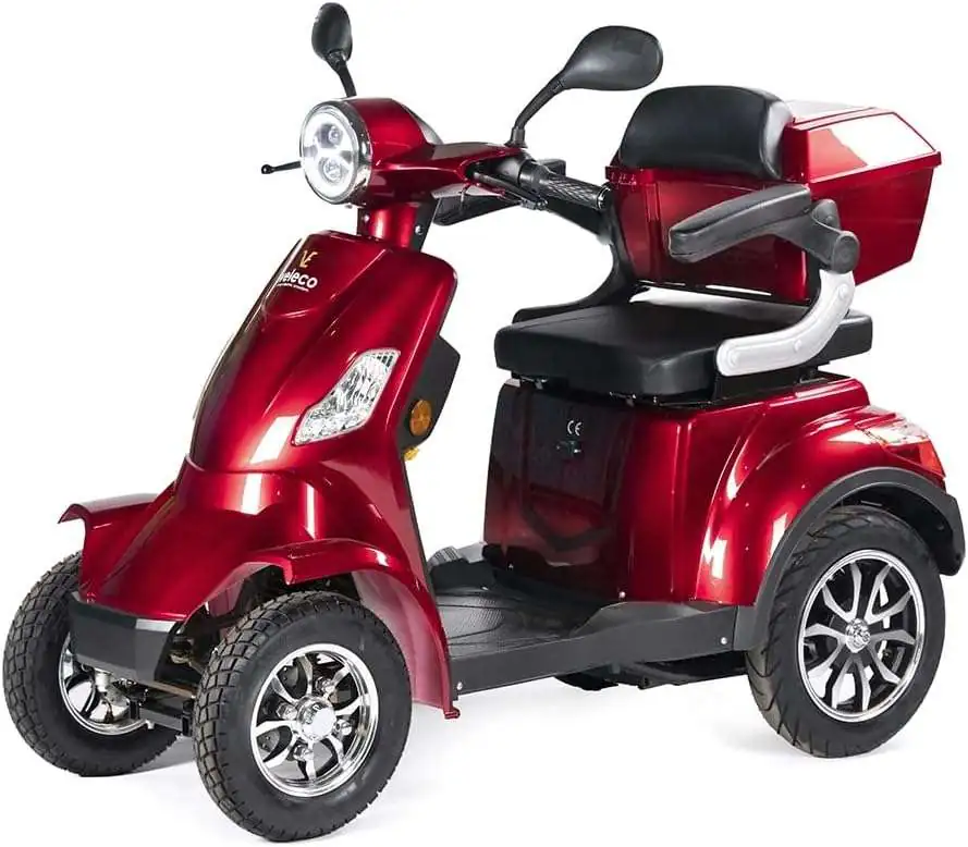 Red Mobility Scooter