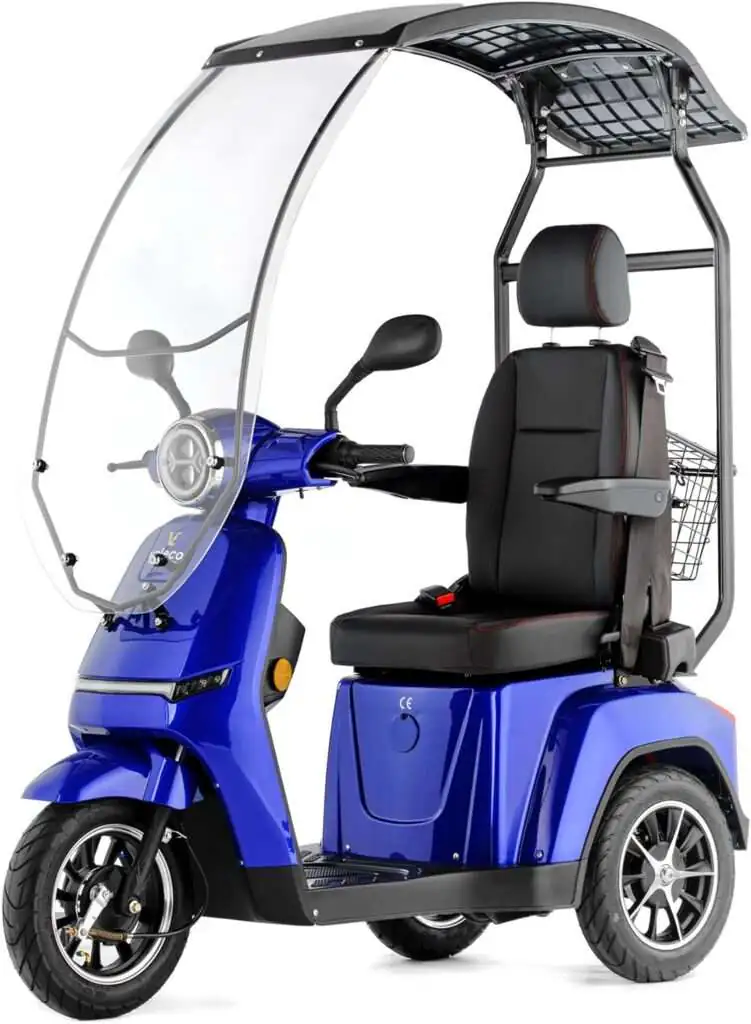 Blue Veleco Turris Mobilty Scooter